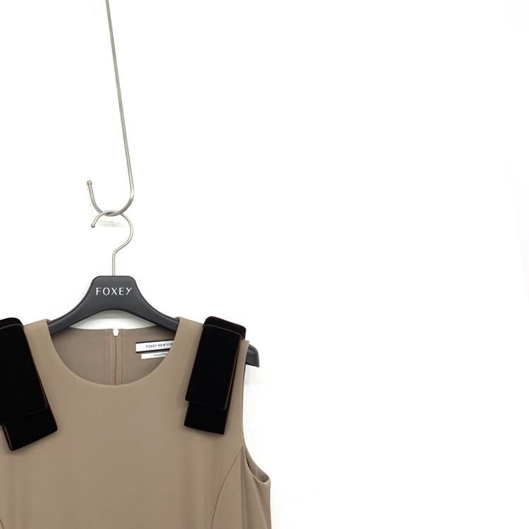 FOXEY NEWYORK フォクシー マレーナドレス ベルベットリボン付