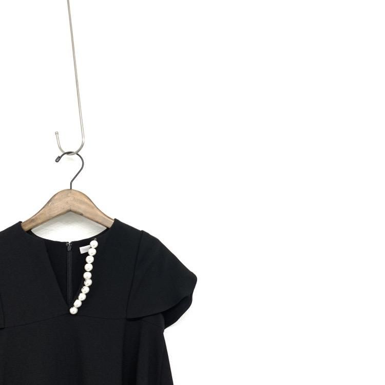 【未使用】YOKO CHAN Pearl Circular Blouse 36