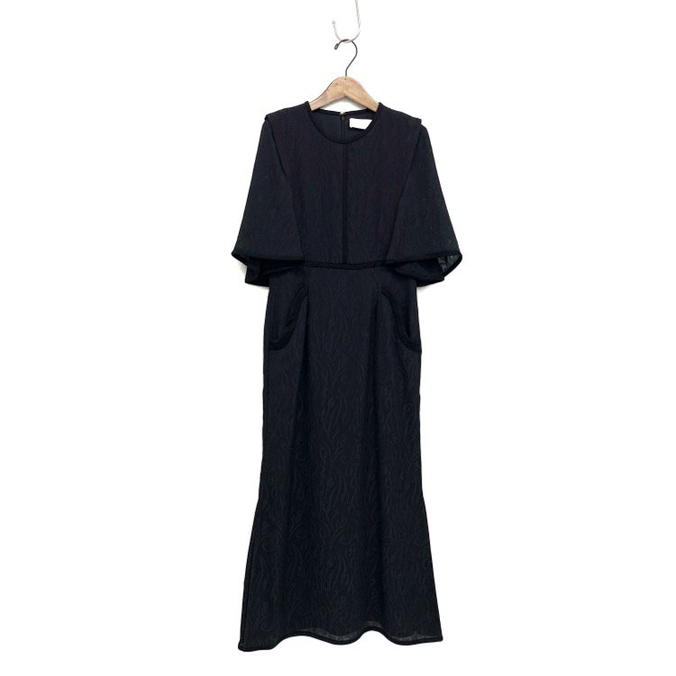 Mame Kurogouchi ޥ᥯ Tulip Motif Jacquard Dress 塼åԡ MM21SS-DR017