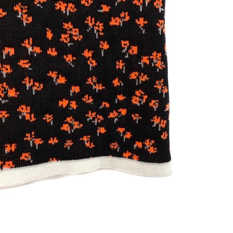 Mame Kurogouchi マメクロゴウチ Osmanthus Motif Jacquard Knitted
