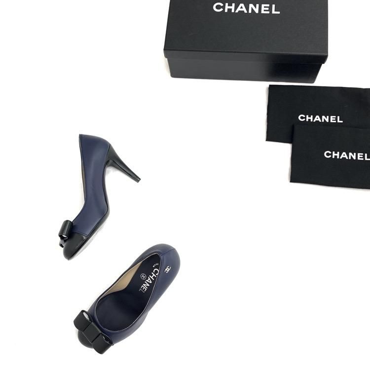 CHANEL ͥ åץȥܥѥץ ͥӡߥ֥å 36.5 G30868 X01000