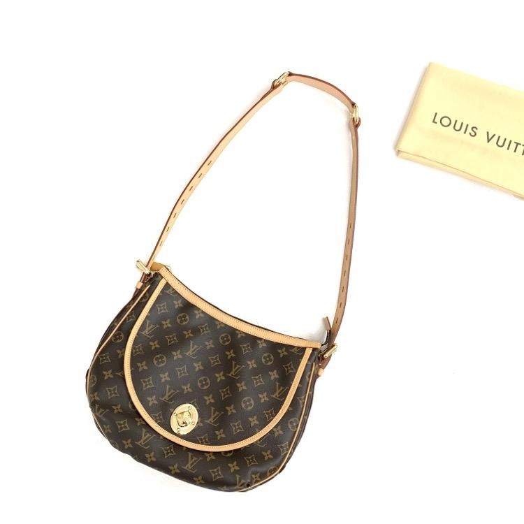 約19cm開閉式ルイ ヴィトン モノグラム トゥラムPM ショルダーバッグ M40076 PVC レディース LOUIS VUITTON 【1-0121477】