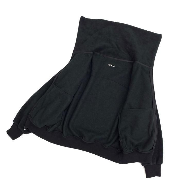 ALWEL オルウェル Fleece Jacket フリースジャケット ブラック M