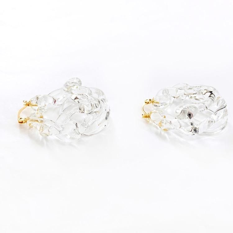 マメクロゴウチ 19SS かんざしモチーフガラスピアス 片耳用 - アクセサリー マメクロゴウチ 19SS かんざしモチーフガラスピアス 片耳用 - アクセサリー