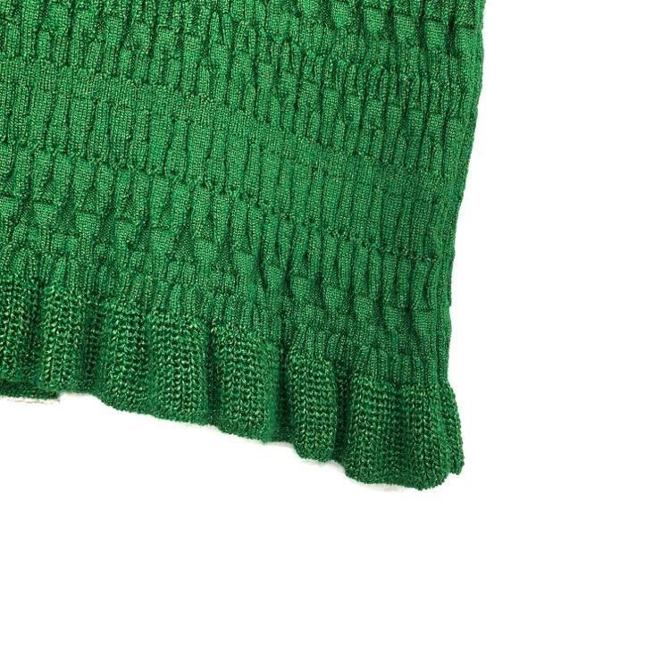 Mame Kurogouchi マメクロゴウチ Geometric Ribbed Knitted Mame Kurogouchi マメクロゴウチ Geometric Ribbed Knitted