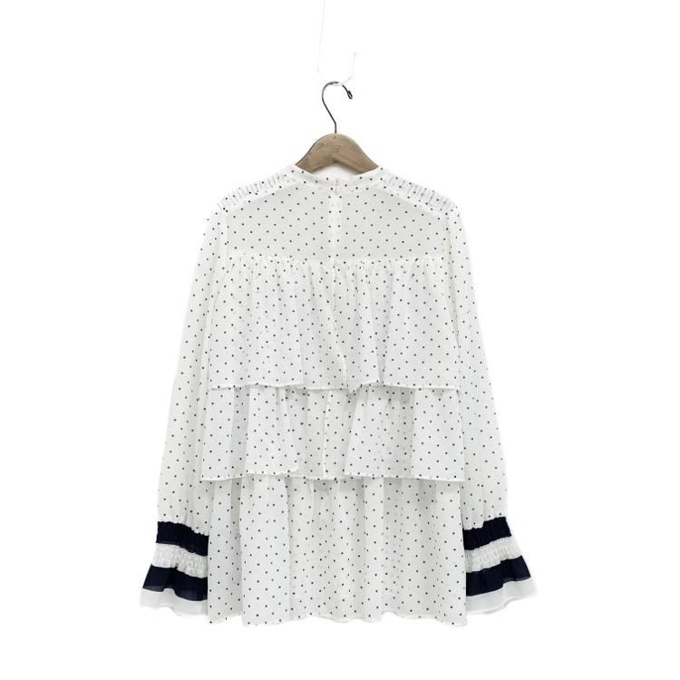 ボーダーズアットバルコニー　DOTS BLOUSE