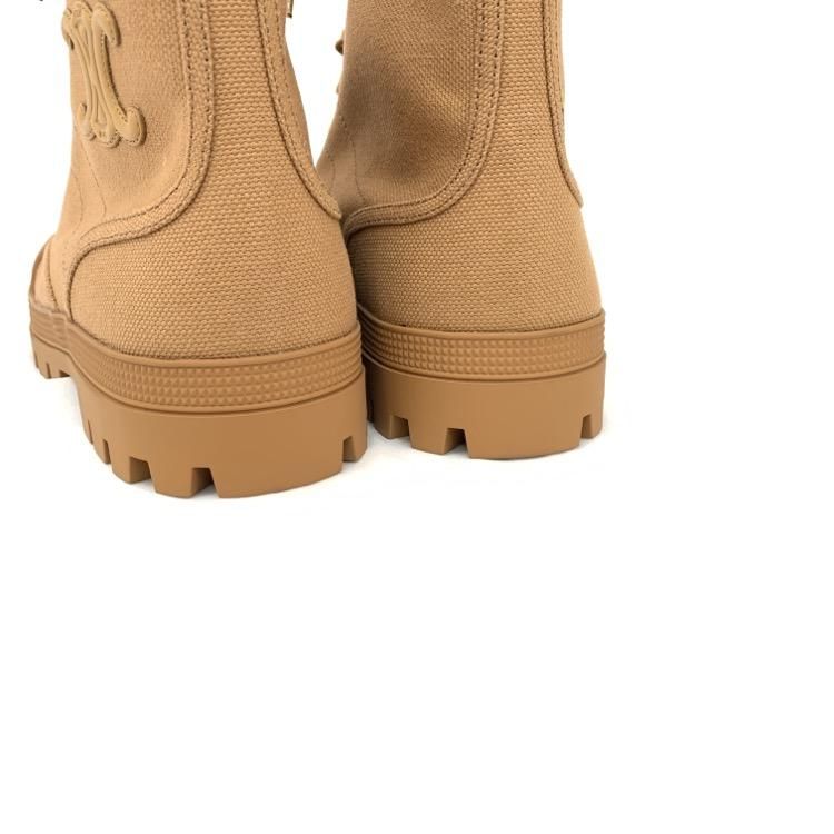CELINE セリーヌ パタパンレースアップ ブーツ トリオンフ CELINE セリーヌ パタパンレースアップ ブーツ トリオンフ