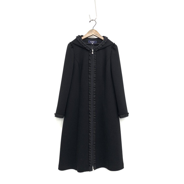 エムズグレイシー M'S GRACY  Icon Motif Knit One-piece 40/ブラック トップス ワンピース ドレス ウール混【2400013488822】
