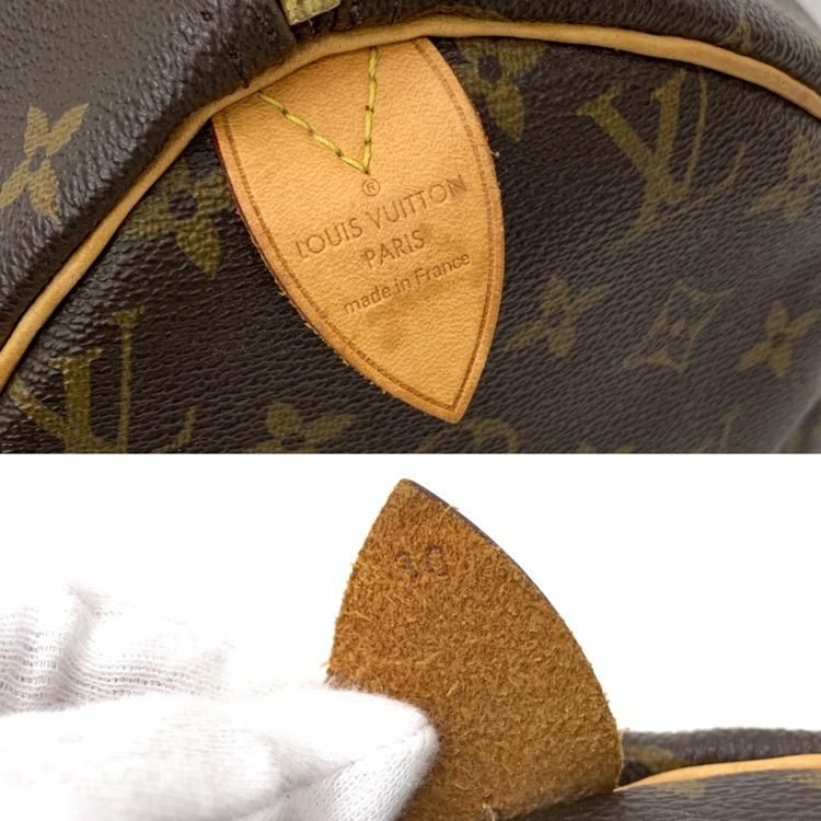 LOUIS VUITTON ルイ・ヴィトン スピーディ30 モノグラム バッグ LOUIS VUITTON ルイ・ヴィトン スピーディ30 モノグラム バッグ