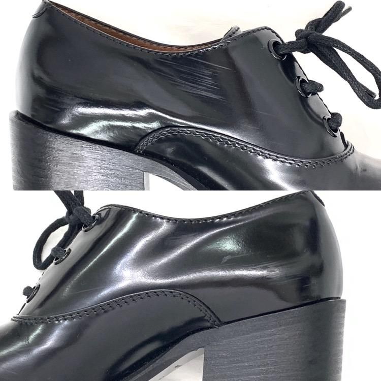 CELINE セリーヌ チャンキーヒール レースアップシューズ CELINE セリーヌ チャンキーヒール レースアップシューズ