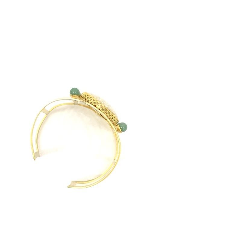 Mame Kurogouchi マメクロゴウチ Aventurine Bangle 天然石