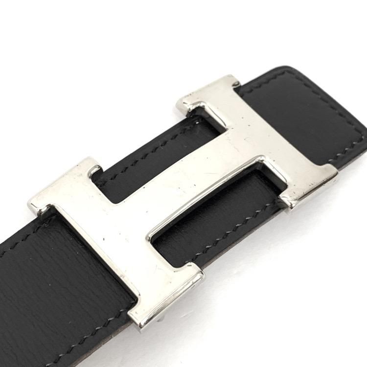 HERMES エルメス コンスタンス リバーシブル ベルト シルバー HERMES エルメス コンスタンス リバーシブル ベルト シルバー