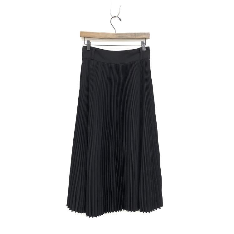 HYKE ハイク プリーツスカート 黒 サイズ2 HYKE ハイクプリーツスカートブラック2