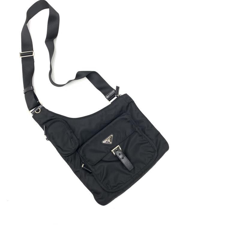 PRADA プラダ ナイロン クロスボディ バッグ ショルダー ブラック