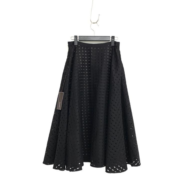 新品未使用FOXEY Lafayette Skirt 40 ブラックブラック