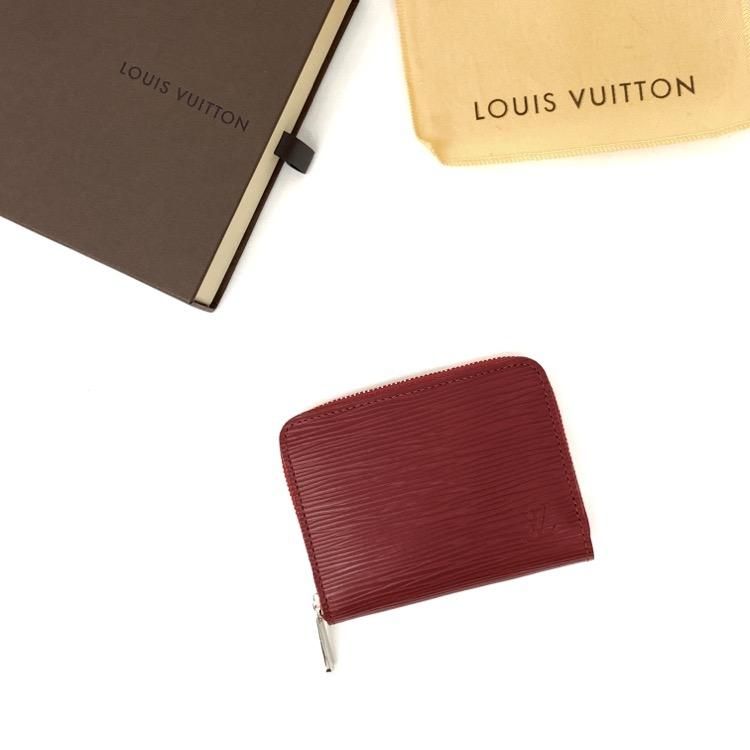 LOUISVUITTON epi ルイヴィトン エピ ジッピー コインパース赤