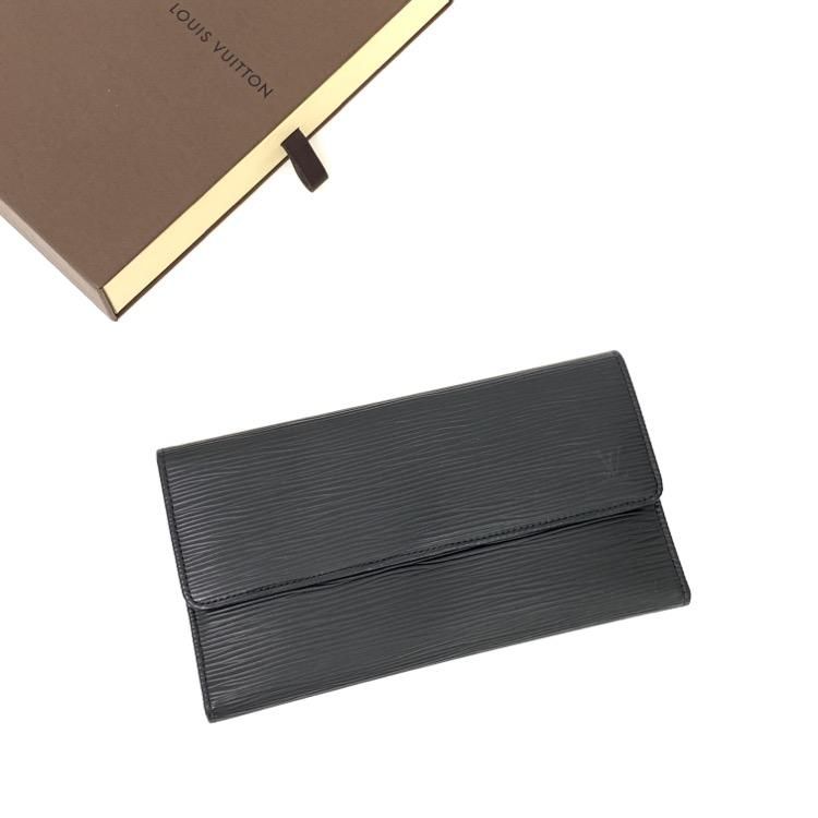 LOUIS VUITTON 륤ȥ  ݥȥȥ쥾륤󥿡ʥʥ Ĺ ֥å M63382