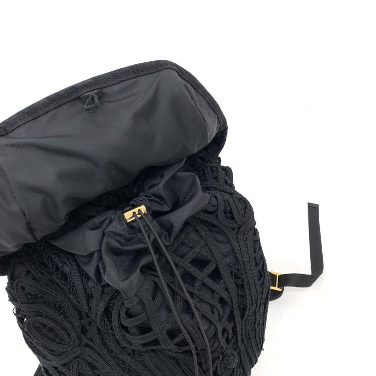 Mame Kurogouchi マメクロゴウチ Cording Embroidery Backpack コード 