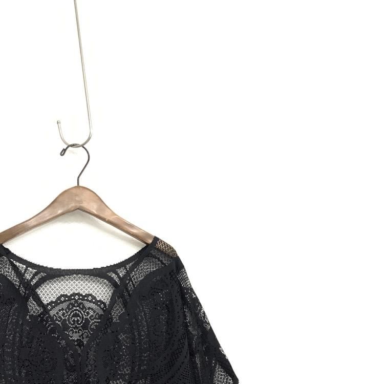 Mame Kurogouchi マメクロゴウチ Curtain Lace Dress カーテン