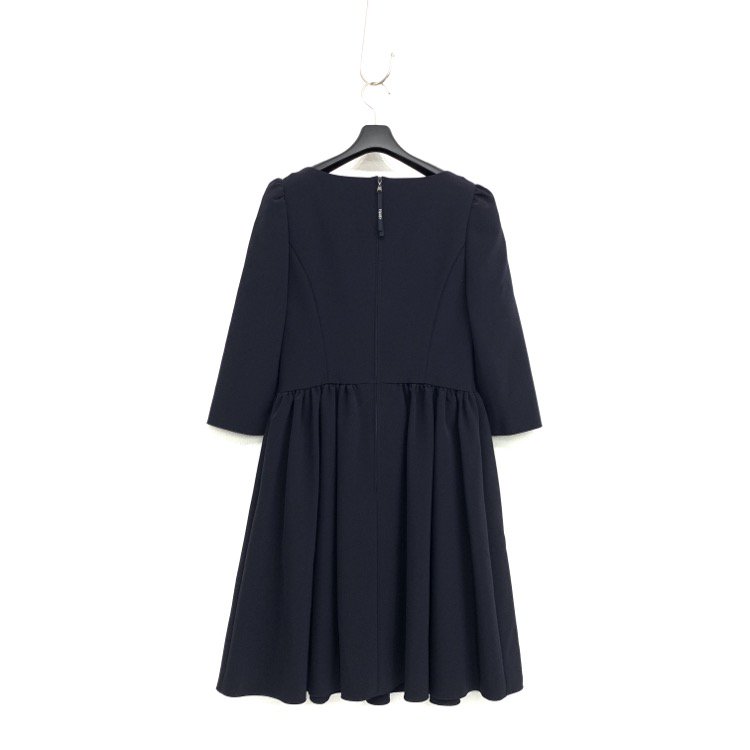 FOXEY New Standard Dress ミッドナイトブルー 38レディース - ひざ丈ワンピース