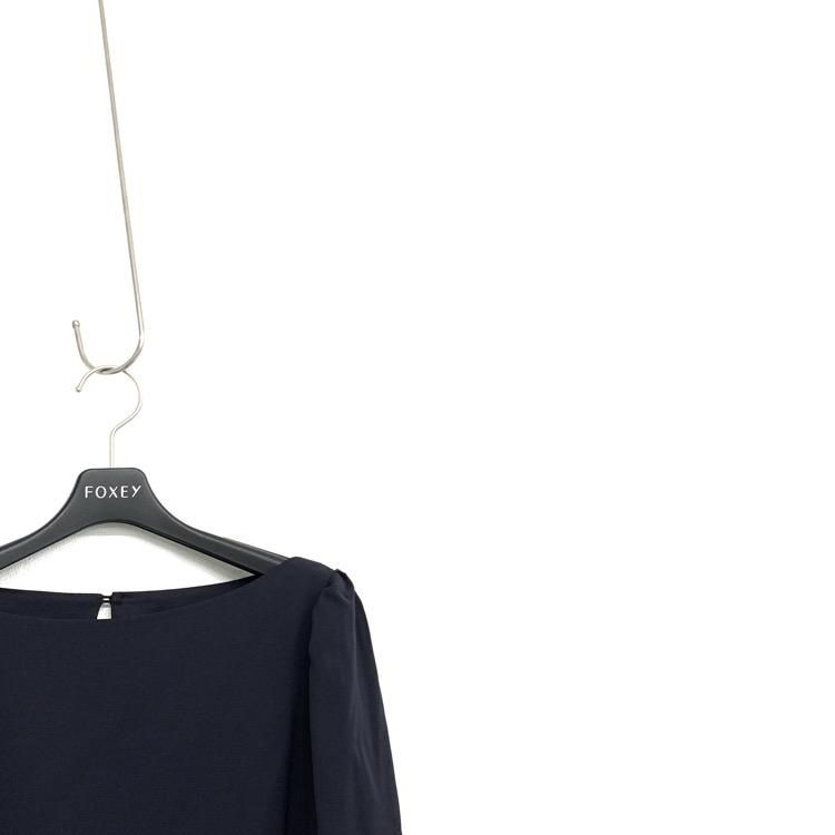 FOXEY NEWYORK フォクシー ブラウス マディソン 袖パール