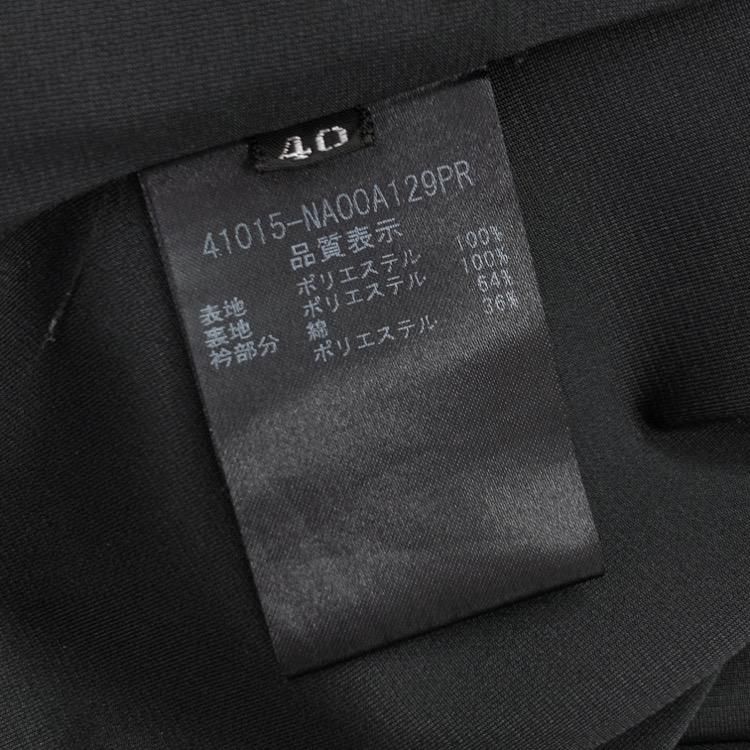 FOXEY NEWYORK フォクシー 白襟付ドレス ワンピース ネイビー 40 FOXEY NEWYORK フォクシー 白襟付ドレス ワンピース ネイビー 40