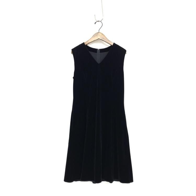 VELOUR NOIR by FOXEY NEWYORK フォクシー Vネックドレス ベロア ...