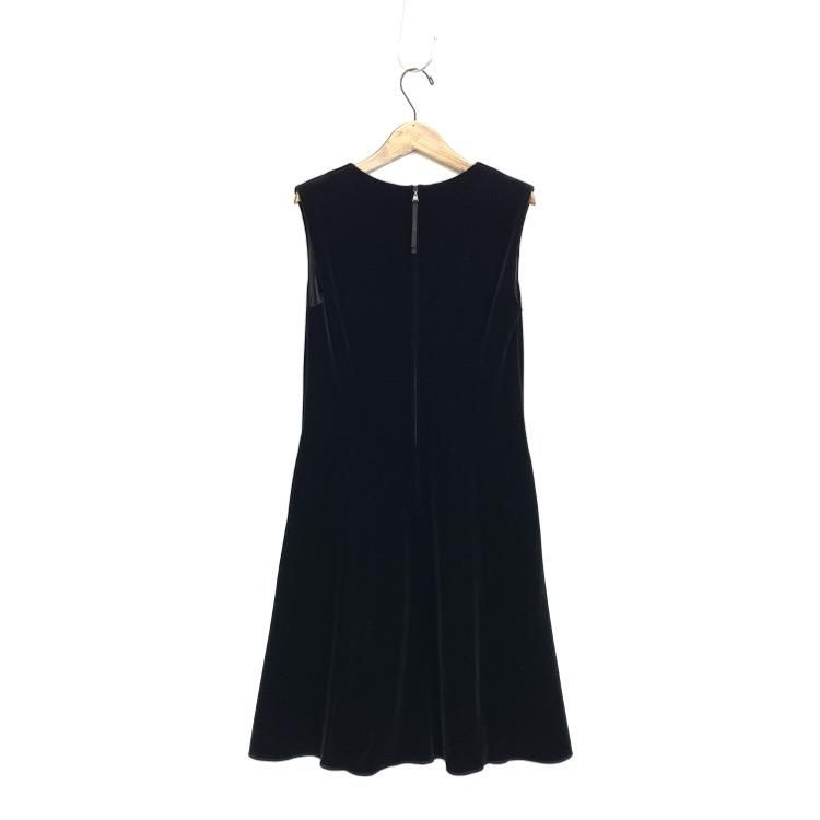 VELOUR NOIR by FOXEY NEWYORK フォクシー Vネックドレス ベロアワンピース ブラック 38 39131-VAOFN - 7YORKU ONLINE