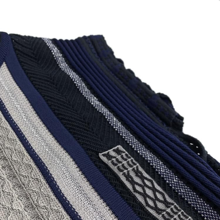 【激安】半額以下- 50%OFFの安い通販 Mame ニット Tops Stripe Net マメクロゴウチ Kurogouchi ニット+セーター