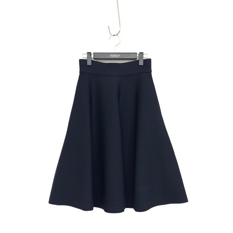 【新品】FOXEY Skirt "Provence" ストーンブルー 38
