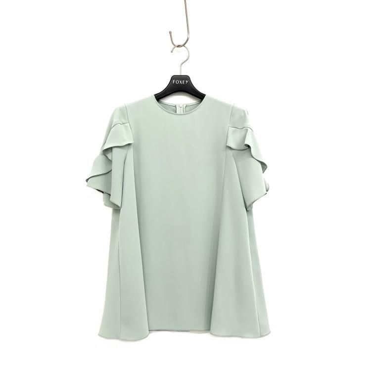 FOXEY NEWYORK フォクシー フラウンスペタルブラウス ライト