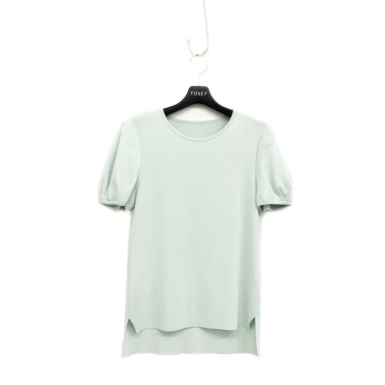 FOXEY NEWYORK フォクシー シュートップス カットソー ライトグリーン FOXEY NEWYORK フォクシー シュートップス カットソー ライトグリーン
