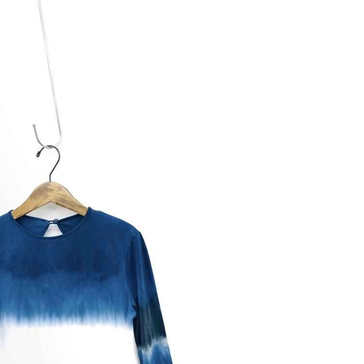 Mame Kurogouchi マメクロゴウチ 別注 Shibori Tie-Dyed Cotton Jersey