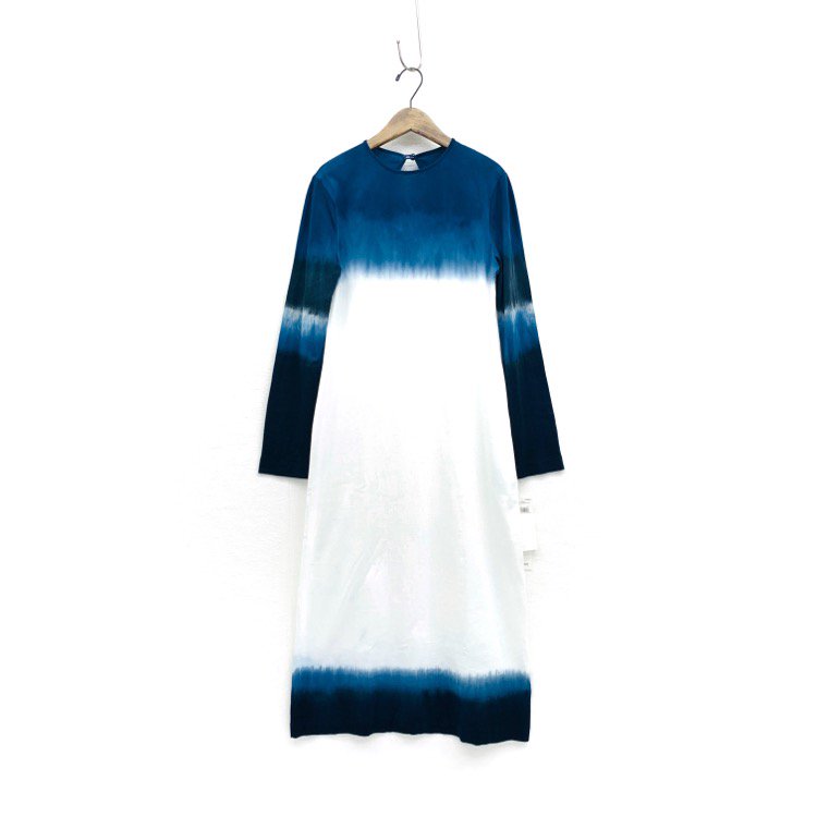 Mame Kurogouchi ޥ᥯  Shibori Tie-Dyed Cotton Jersey Dress ԡ MM23PS-JS501