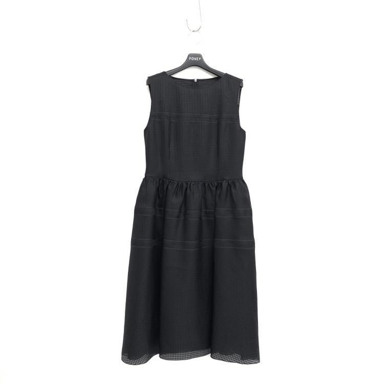 FOXEY フォクシー ドレス スノーフレーク シルクジャガードワンピース FOXEY フォクシー ドレス スノーフレーク シルクジャガードワンピース