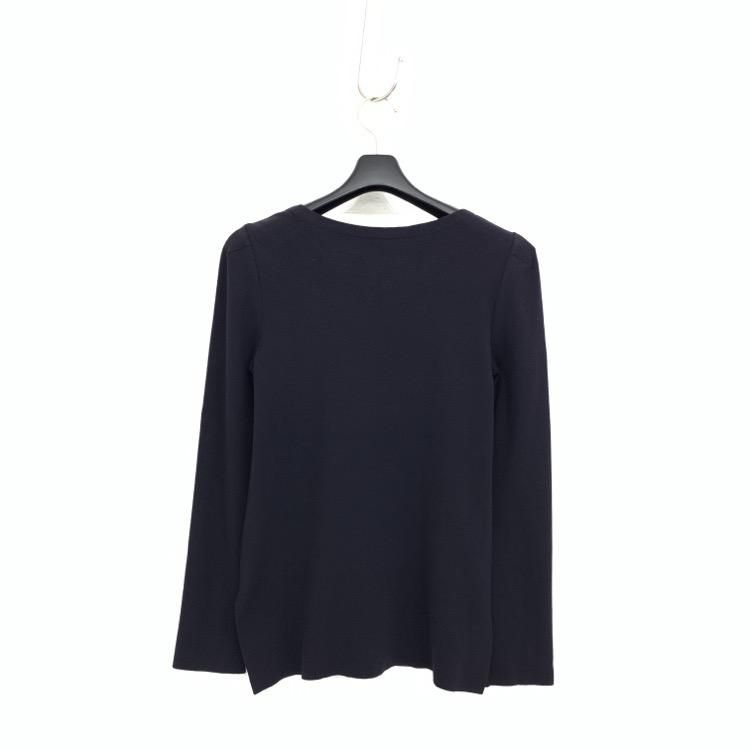 FOXEY NEWYORK フォクシー スリムセーター カットソー ネイビー FOXEY NEWYORK フォクシー スリムセーター カットソー ネイビー