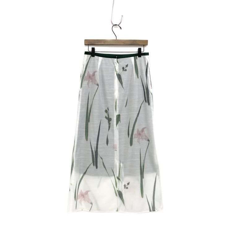 Mame Kurogouchi マメクロゴウチ Botanical Print Skirt ボタニカル