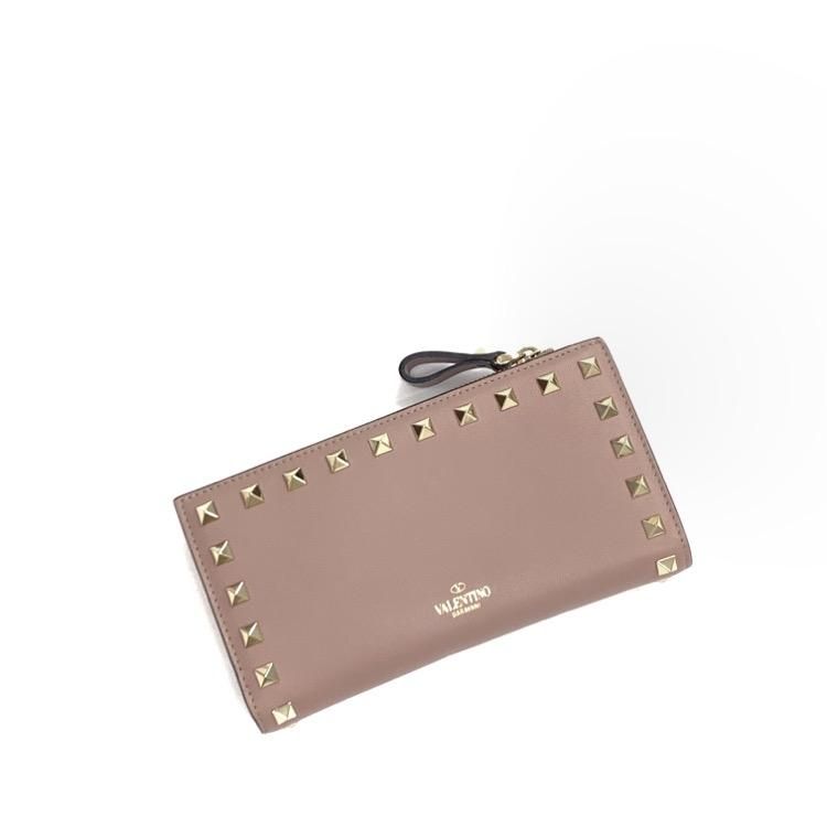 VALENTINO GARAVANI ヴァレンティノ ロングウォレット ロックスタッズ