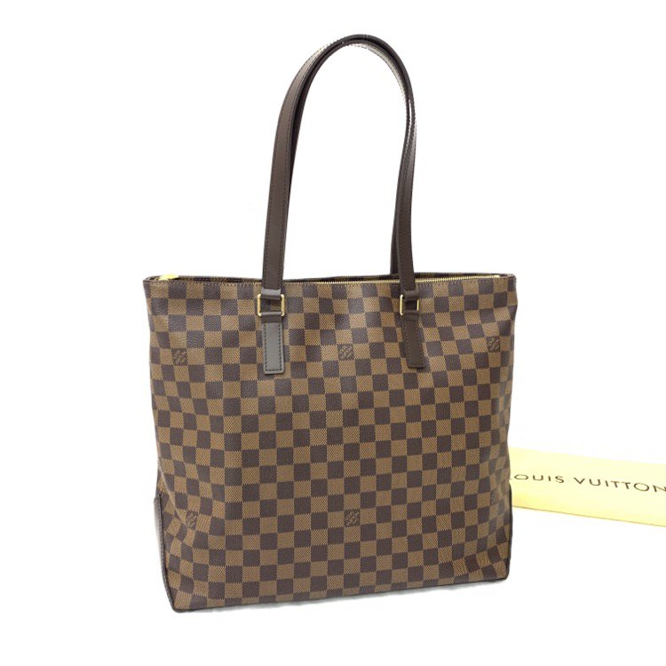 <img class='new_mark_img1' src='https://img.shop-pro.jp/img/new/icons30.gif' style='border:none;display:inline;margin:0px;padding:0px;width:auto;' />LOUIS VUITTON ルイ・ヴィトン ダミエ カバ メゾ ショルダーバッグ SPオーダー ブラウン N51151