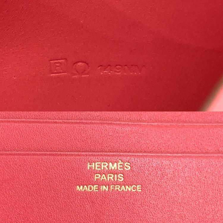 HERMES エルメス ベアン レクトベルソ スウィフト 二つ折り財布