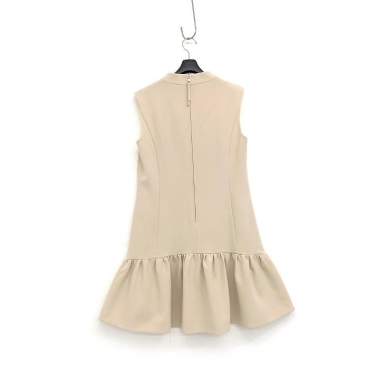 FOXEY NEWYORK フォクシー スワンドレス ギャザーワンピース ベージュ FOXEY NEWYORK フォクシー スワンドレス ギャザーワンピース ベージュ