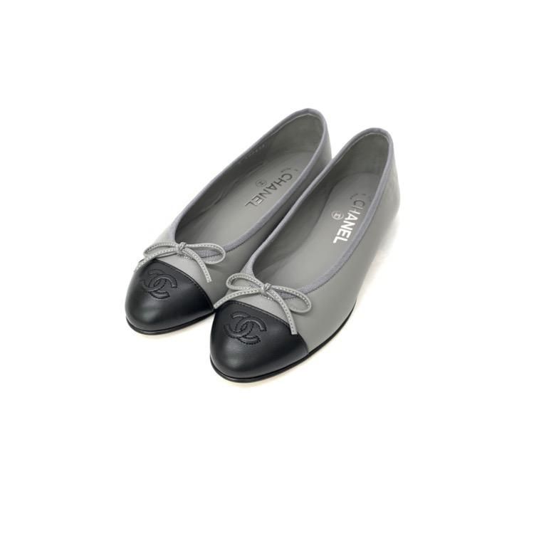 シャネル 22A トップハンドルフラップバッグ 新色グレー (CHANEL