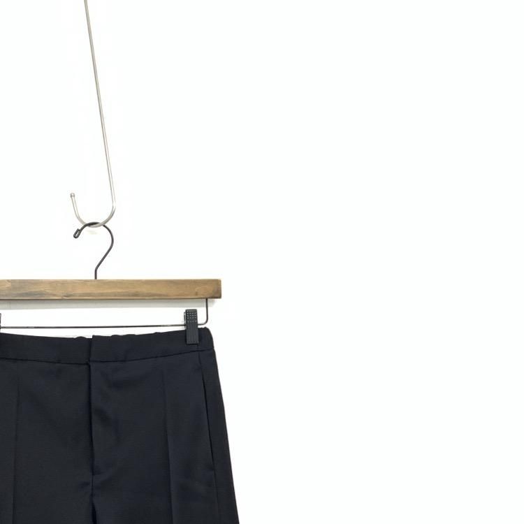 YOKO CHAN ヨーコチャン センタープレスワイドパンツ ブラック 38 YCP YOKO CHAN ヨーコチャン センタープレスワイドパンツ ブラック 38 YCP
