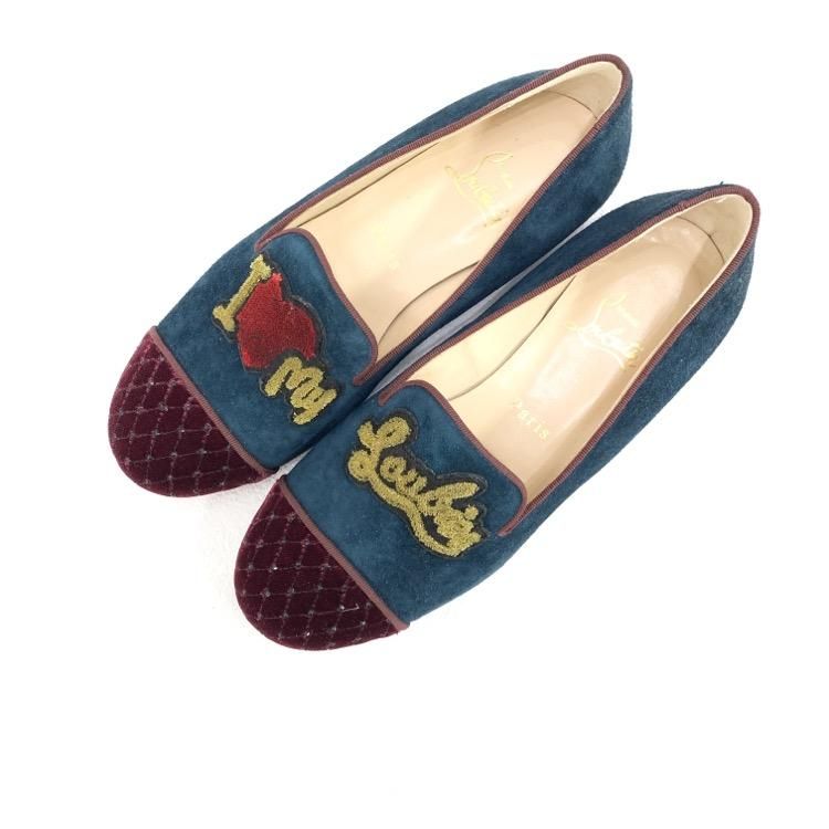Christian Louboutin ルブタン INTERN FLAT VEAU オペラシューズ Christian Louboutin ルブタン INTERN FLAT VEAU オペラシューズ