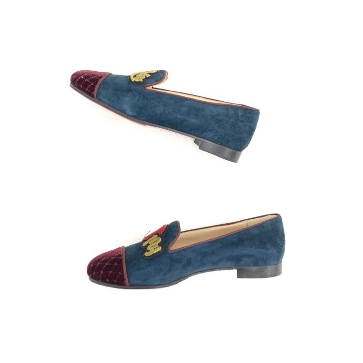 Christian Louboutin ルブタン INTERN FLAT VEAU オペラシューズ 