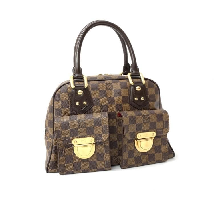 LOUIS VUITTON ルイ・ヴィトン マンハッタンPM ダミエ ボストン バッグ ...