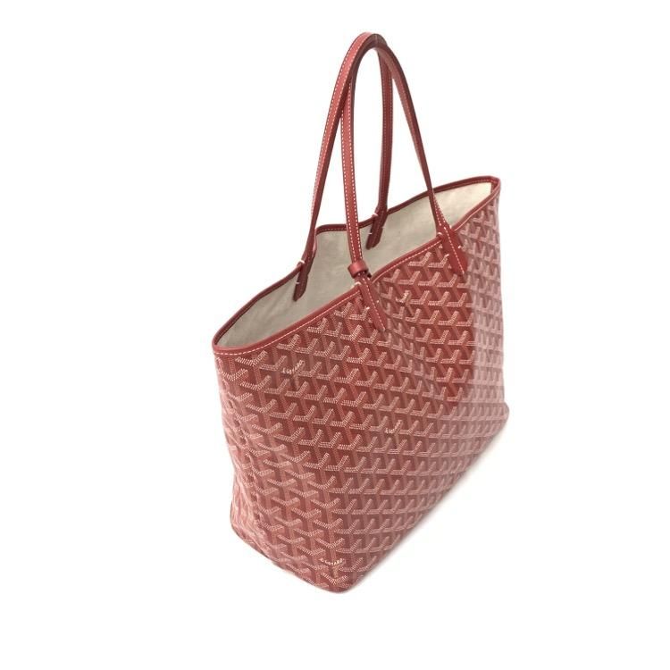 GOYARD ゴヤール サンルイPM トートバッグ レッド - 7YORKU ONLINE GOYARD ゴヤール サンルイPM トートバッグ レッド - 7YORKU ONLINE
