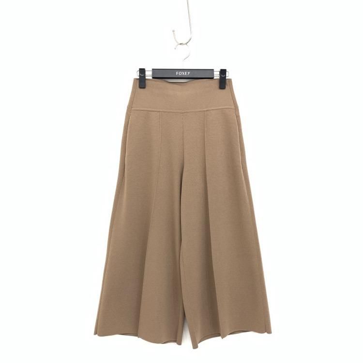 FOXEY NEWYORK COLLECTION フォクシー ニットパンツ ワイド ガウチョ