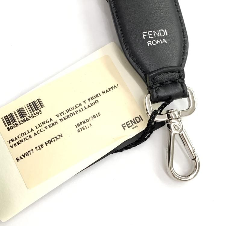 新品未使用！ Fendi フェンディ フラワー ストラップユー フラワー ...