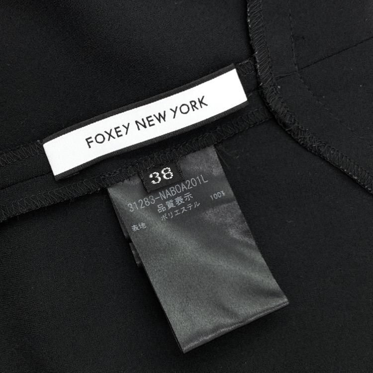 FOXEY NEWYORK フォクシー ブラウス エアギャルソン ノースリーブ